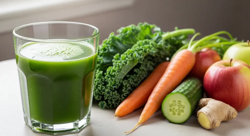 5 Sucos Verdes Poderosos Detox Natural com Ingredientes da sua Horta para Renovar seu Corpo