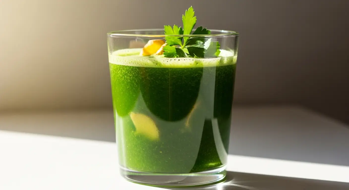 5 Sucos Verdes Poderosos Detox Natural com Ingredientes da sua Horta para Renovar seu Corpo