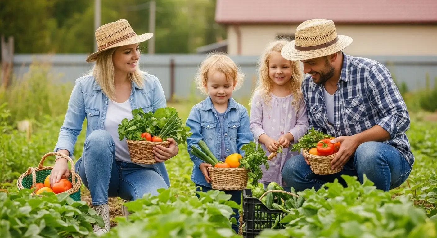 Da Horta para a Mesa Cultivando Saúde, Sabor e Conexão em Casa