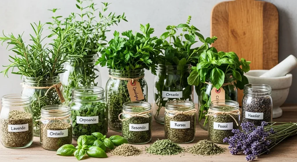 Temperos Prontos - Pare de Comprar Aprenda a Fazer Mix de Ervas Saudáveis em Casa e Economize Dinheiro