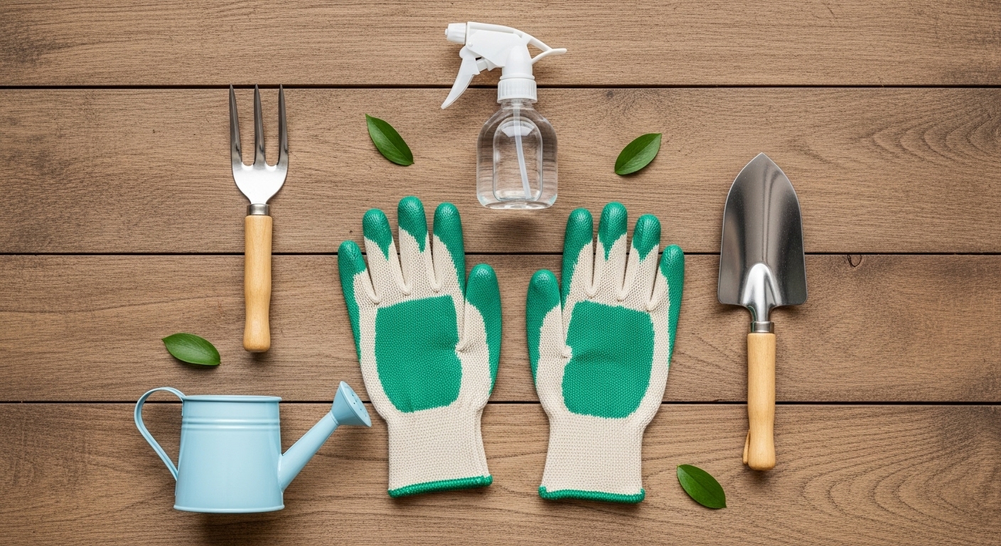 Kit de Jardinagem para Iniciantes: As 7 Ferramentas Essenciais para Começar (Sem Gastar Muito)