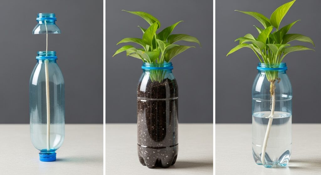 Vaso com Garrafa PET: Recicle, Crie e Cultive um Jardim Sustentável! ♻️🪴 2 Vaso com Garrafa PET Recicle, Crie e Cultive um Jardim Sustentável!