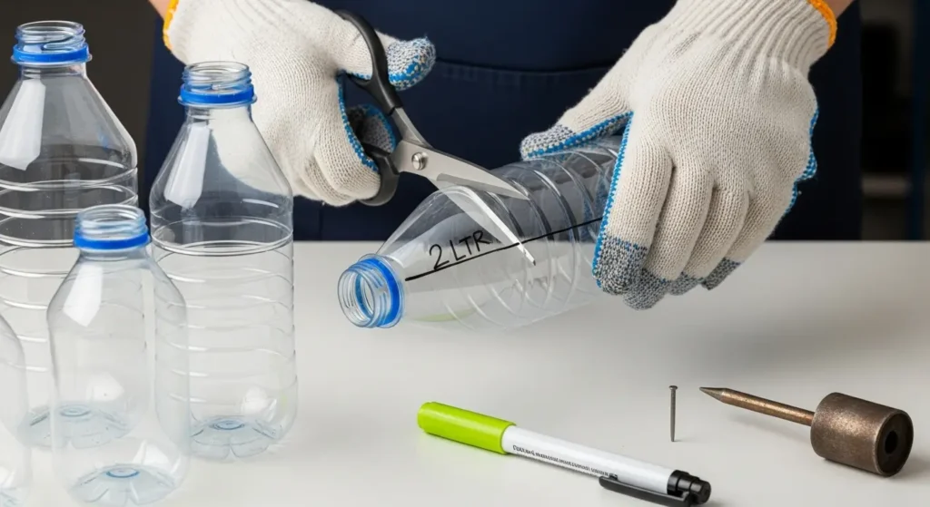 Vaso com Garrafa PET Recicle, Crie e Cultive um Jardim Sustentável!