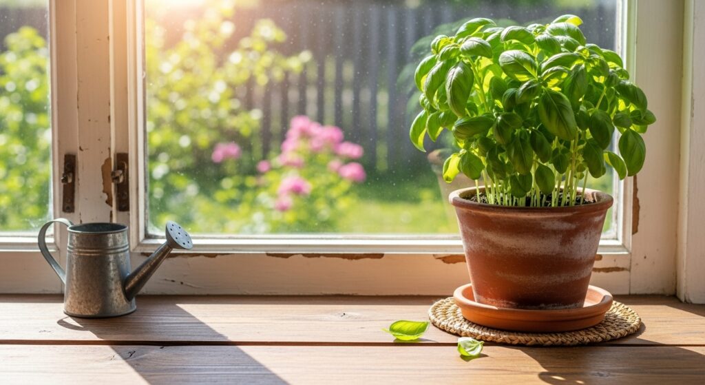 Guia Completo do Manjericão: Como Cultivar em Vaso e Ter Folhas Grandes e Aromáticas