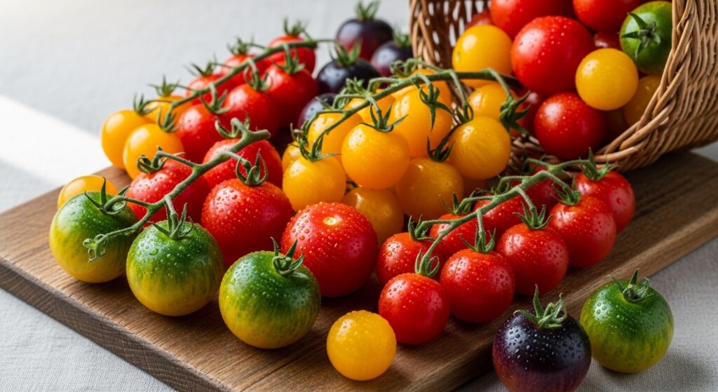 Guia do Tomate Cereja: O Passo a Passo Completo do Plantio aos Cachos Doces e Suculentos