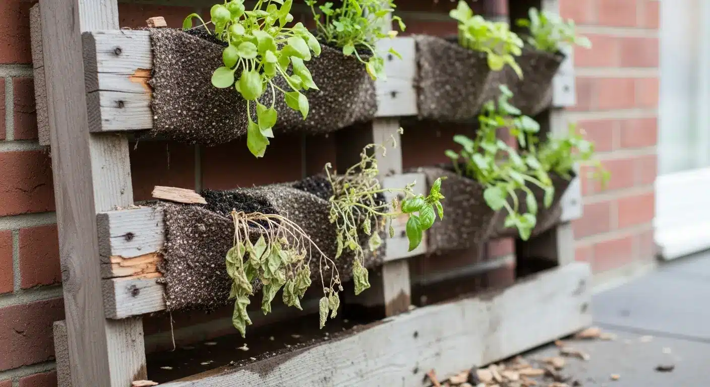 5 Erros a Evitar ao Construir seu Pallet Jardim Vertical Como Criar Seu Espaço Verde Sem Dor de Cabeça