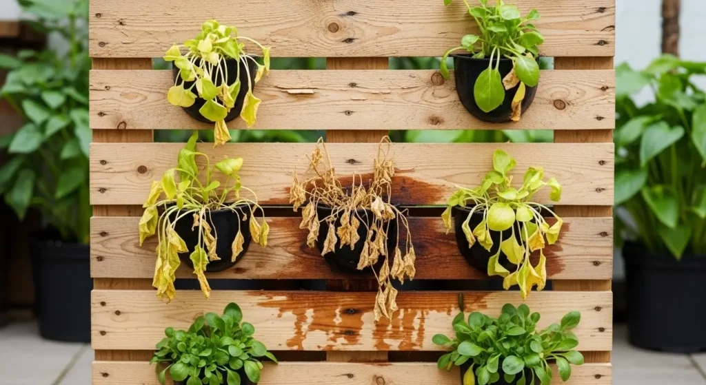 5 Erros a Evitar ao Construir seu Pallet Jardim Vertical Como Criar Seu Espaço Verde Sem Dor de Cabeça