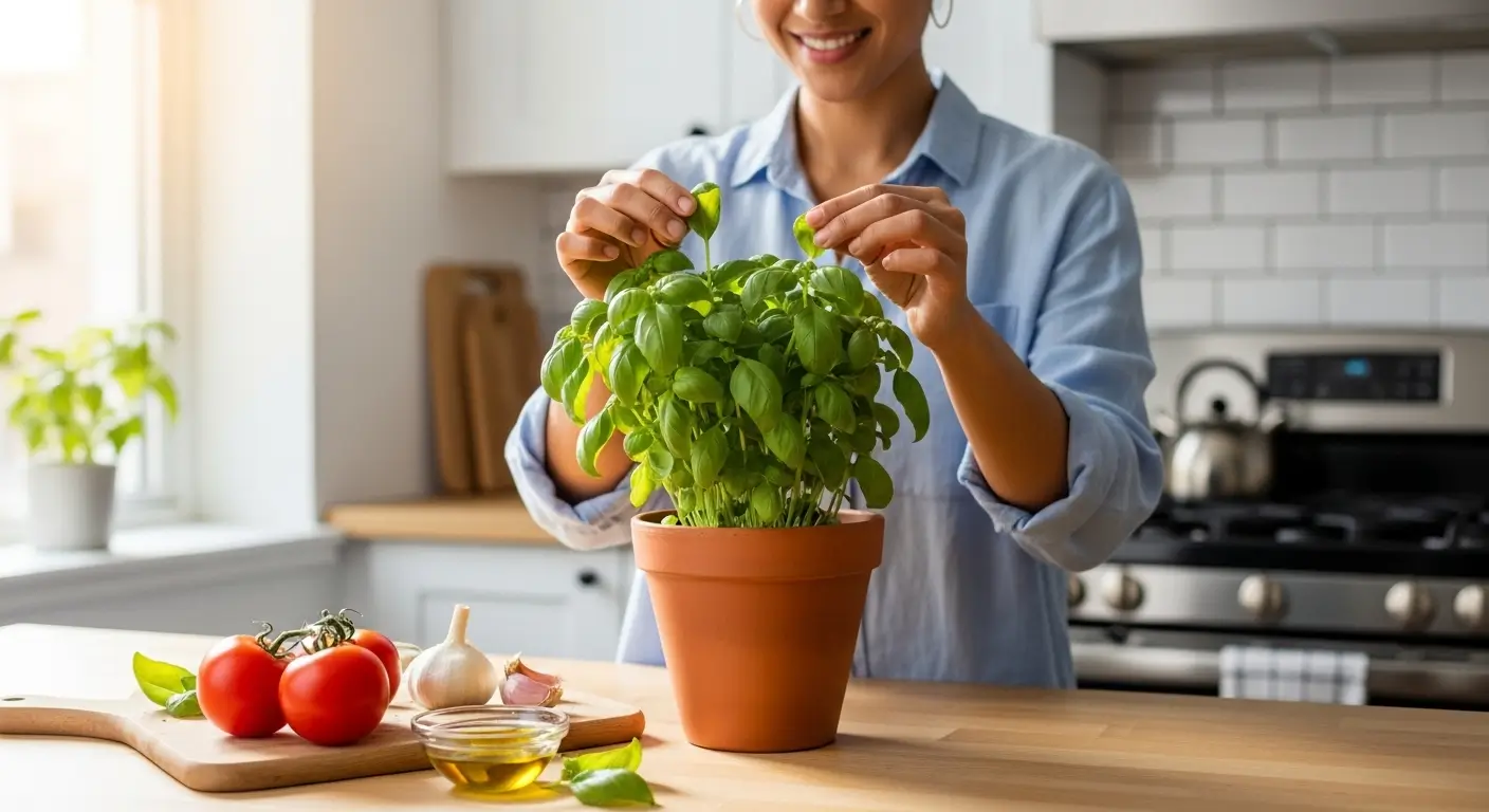 Como Cuidar de Manjericão em Apartamento 5 Dicas Simples Para Ter Folhas Frescas o Ano Todo