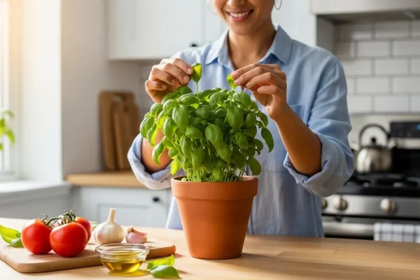 Como Cuidar de Manjericão em Apartamento 5 Dicas Simples Para Ter Folhas Frescas o Ano Todo Como Cuidar de Manjericão em Apartamento 5 Dicas Simples Para Ter Folhas Frescas o Ano Todo