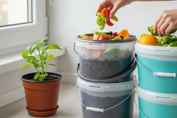Composteira Caseira Fácil Transforme Seus Resíduos em Ouro para Suas Plantas! Composteira Caseira Fácil Transforme Seus Resíduos em Ouro para Suas Plantas!